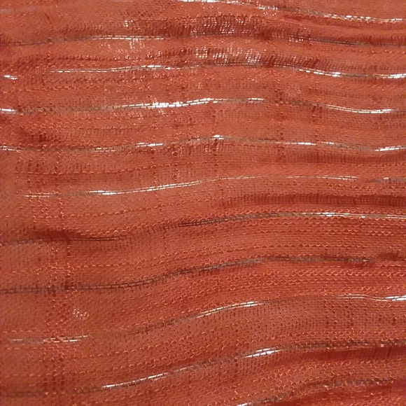 Burnt orange scarf - Picture 3 of 3